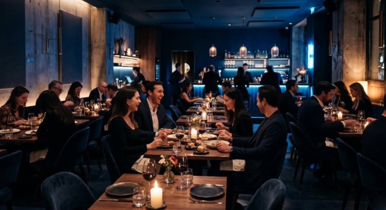 Restaurant video supplied for Music IQ